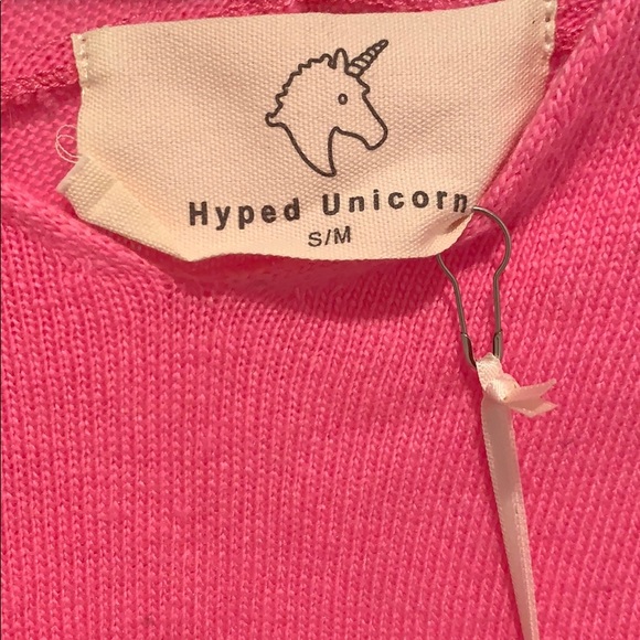 hyped unicorn sweater